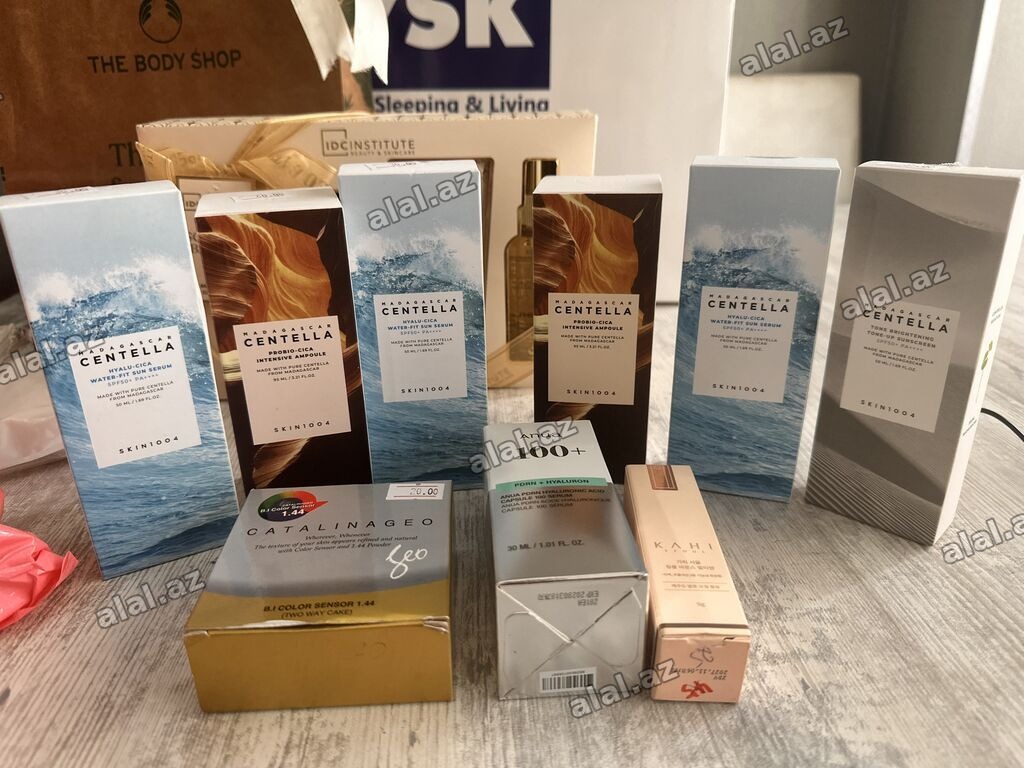 Kosmetik dəst, 10 məhsul, Yeni, Pulsuz çatdırılma