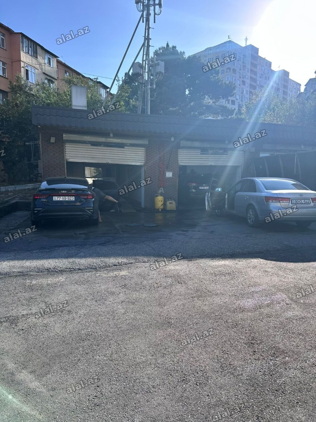 SATILIR: Kafe + Avtomoyka kompleksi 3.5 sot torpaq sahəsində