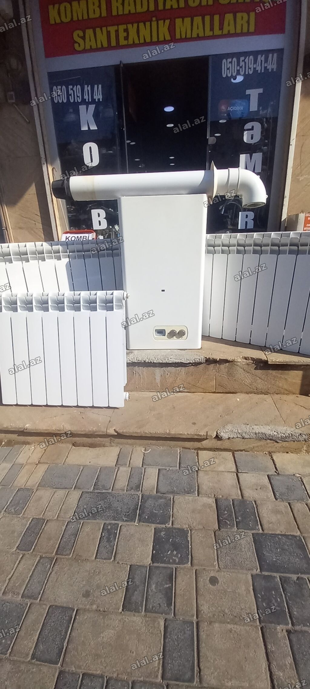 İşlənmiş Kombi 24 kVt, Ünvandan götürmə, Ödənişli quraşdırma, Zəmanətli, Kredit 
