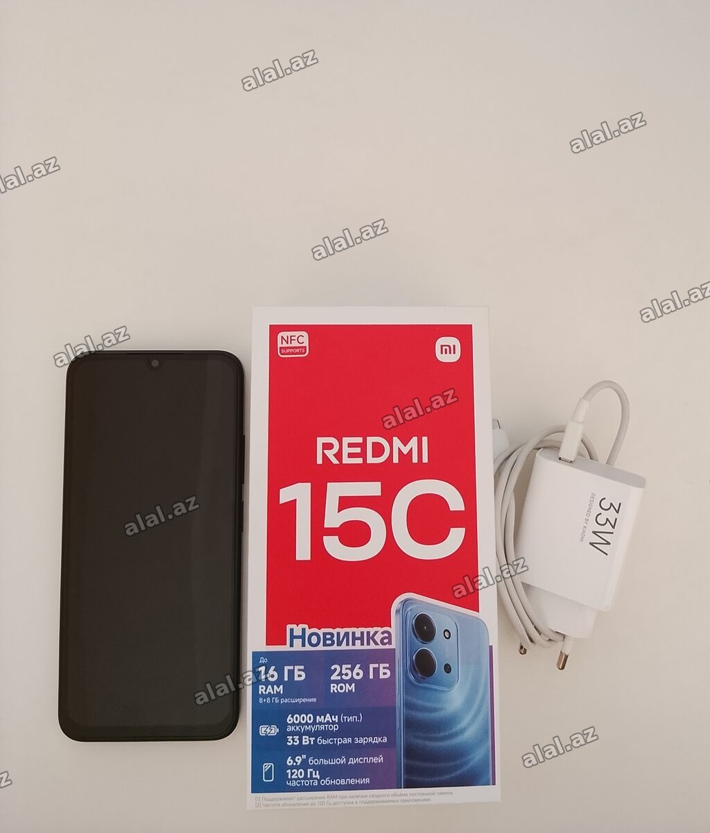 Redmi 14C, 256 GB, rəng - Qara, İki sim kartlı