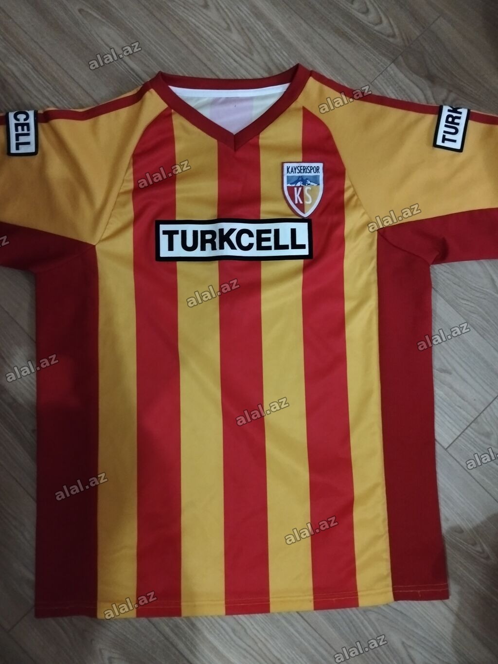 Original Kayserispor futbol forması heç geyinilməyib istifadə