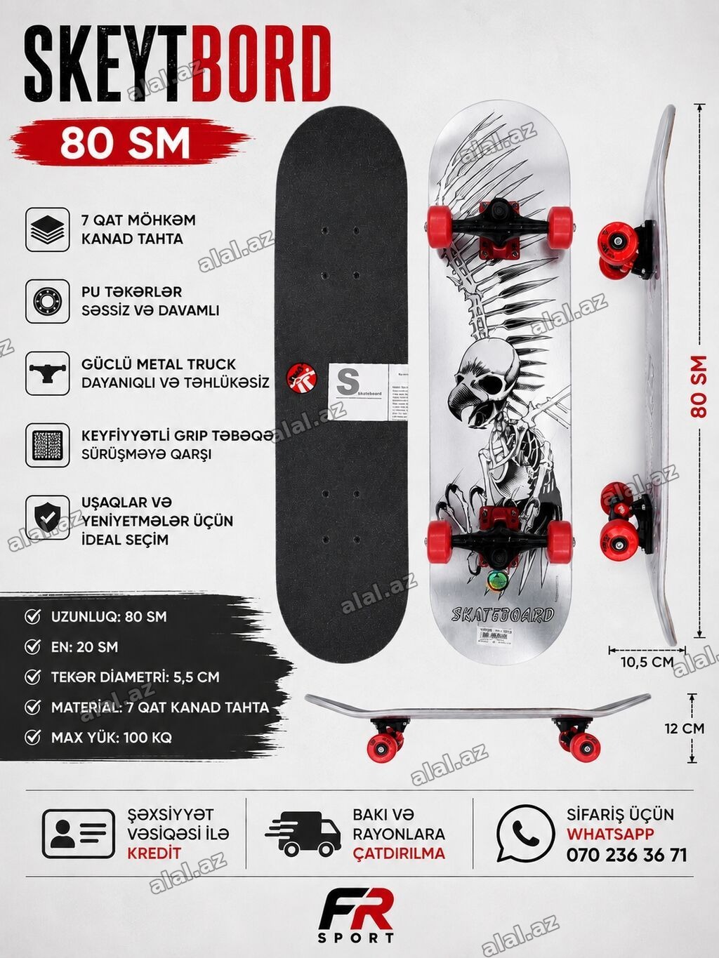 💥skeytbord,skateboard, kaykay ✅ 7/24 əlaqə saxlaya bilərsiz. ✅