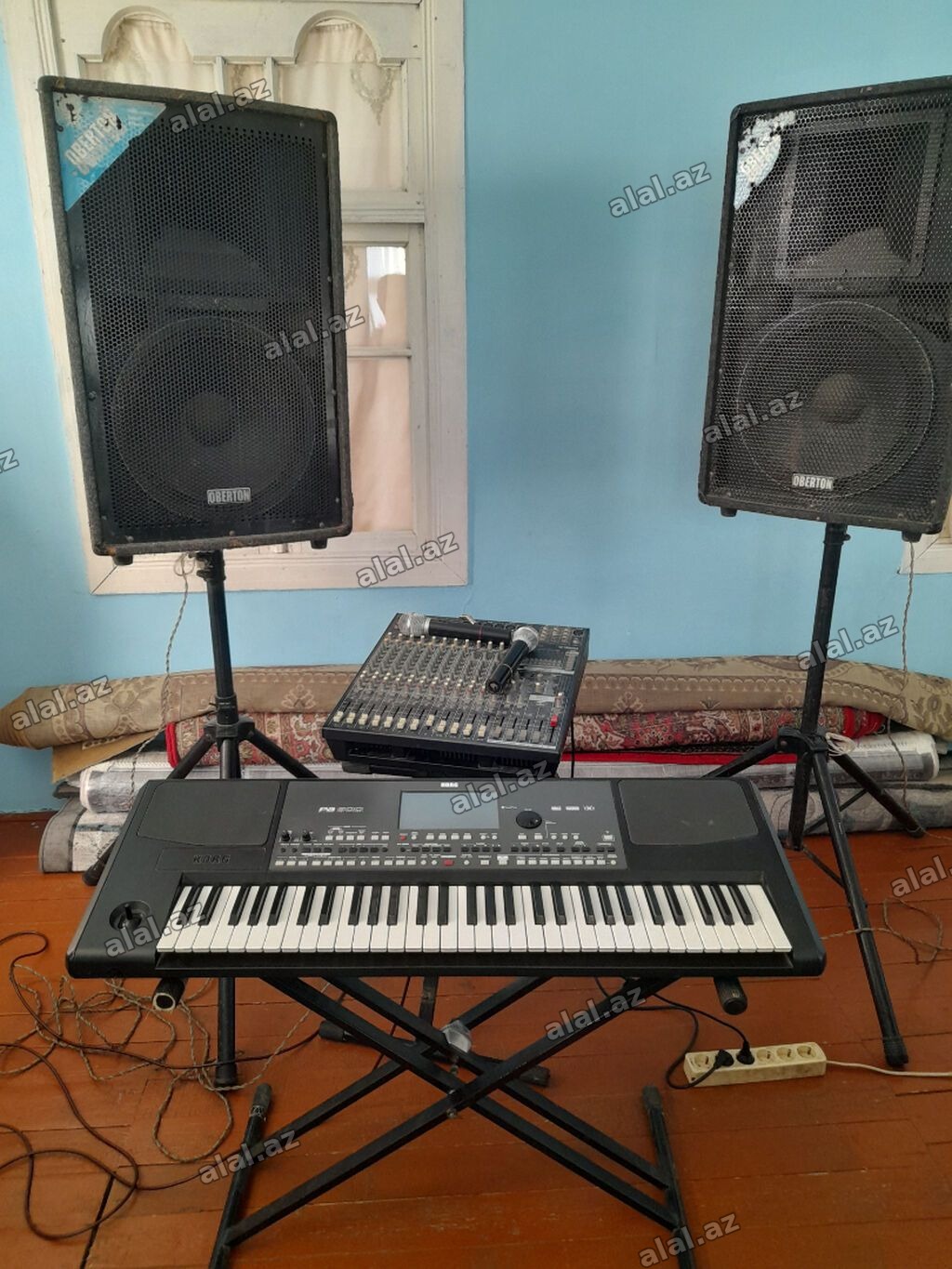 Korg pa600 və kalonkalar komplekt satılır təcili