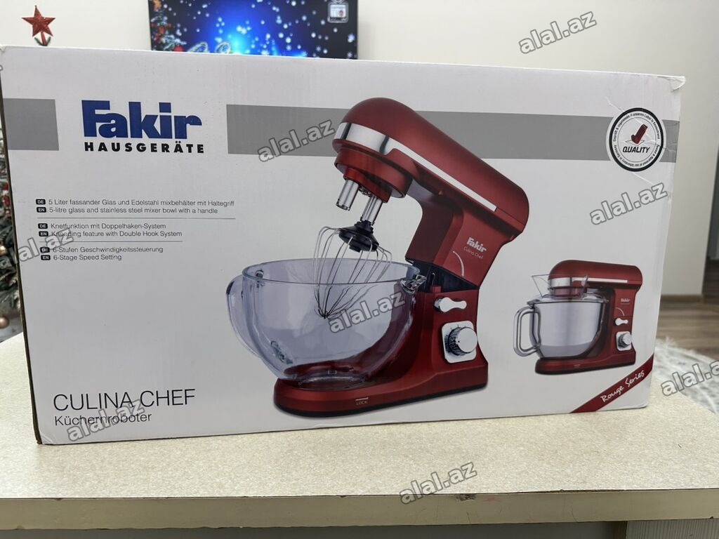 Mətbəx kombaynı Fakir, Yeni
