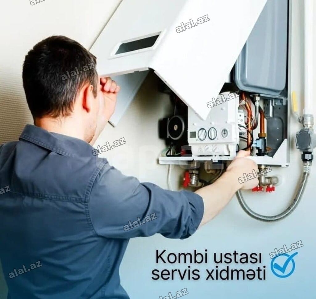 Kombi, Pitminutka,Ariston təmiri, sistemin yuyulması xidməti