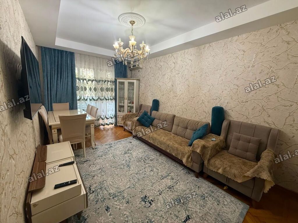 Bakı, 4 otaqlı, Köhnə tikili, 90 kv. m