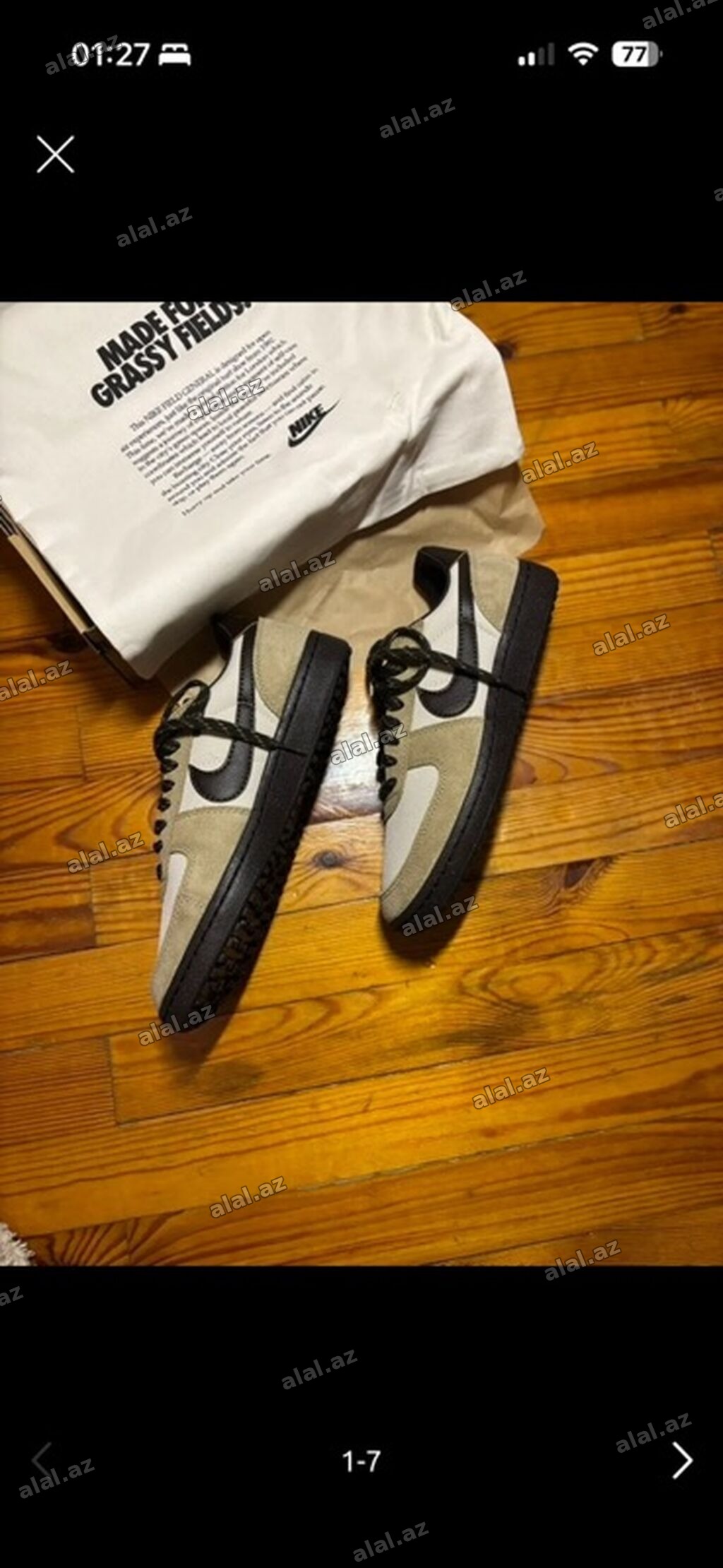 Nike Field General 82 x Undefeated “Canteen/Black” - Rəng palitrası